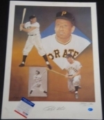Ralph Kiner 16x20 Autographed Pelusso (Pittsburgh Pirates)